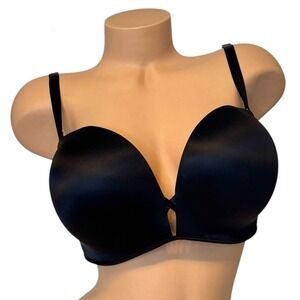 Victoria's Secret 36DD Bombshell Add-2-Cups Push-up Multi-way Demi Bra Black
